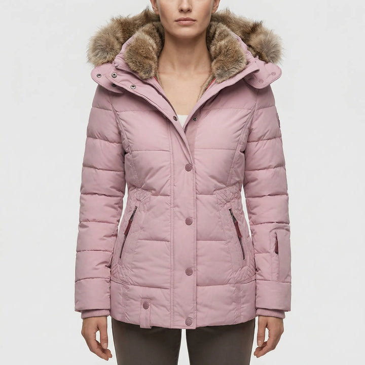 Wintrelle - Hooded Padded Women's Winter Jacket