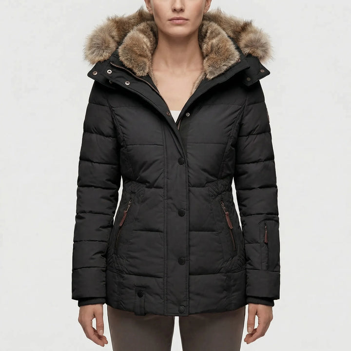 Hooded Padded Winter Jacket for Women