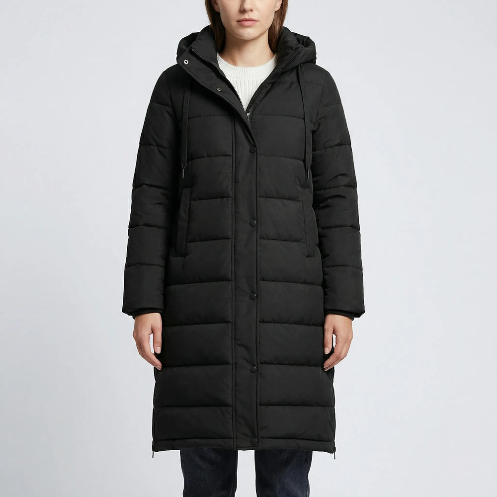 Wintrelux - Quilted Hooded Long Winter Jacket