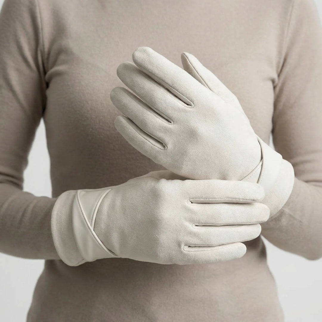 Wintriva - Lined Wrist-Strap Winter Gloves