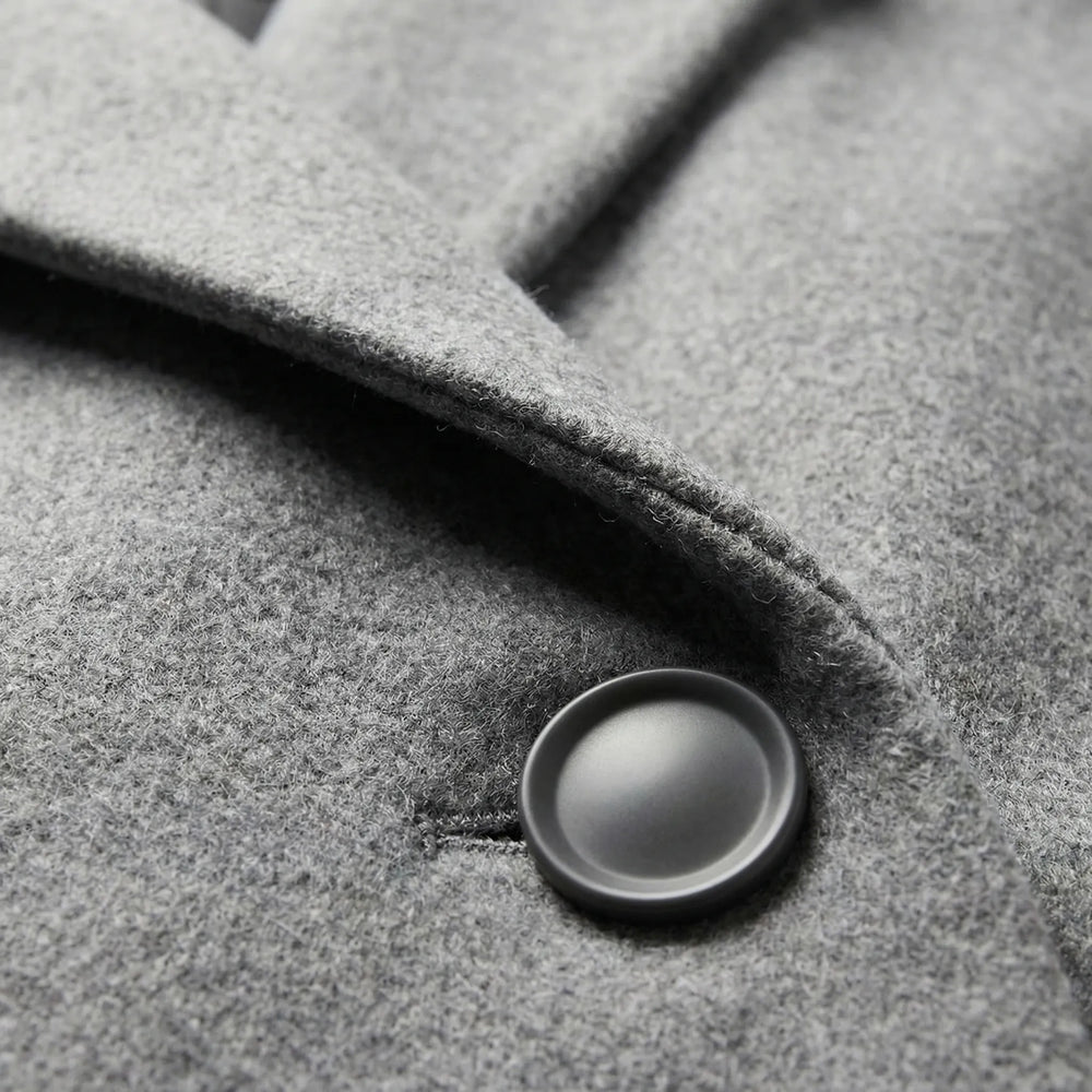 Wintrova - Long Double-Breasted Winter Coat