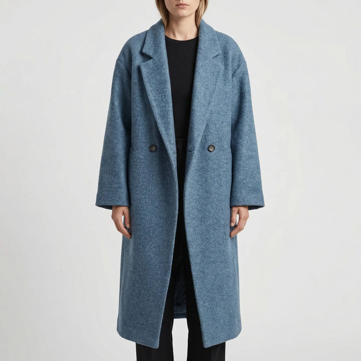 Wintrova - Long Double-Breasted Winter Coat