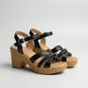 Vävd Rem Plattform Gladiator Sandal för Kvinnor