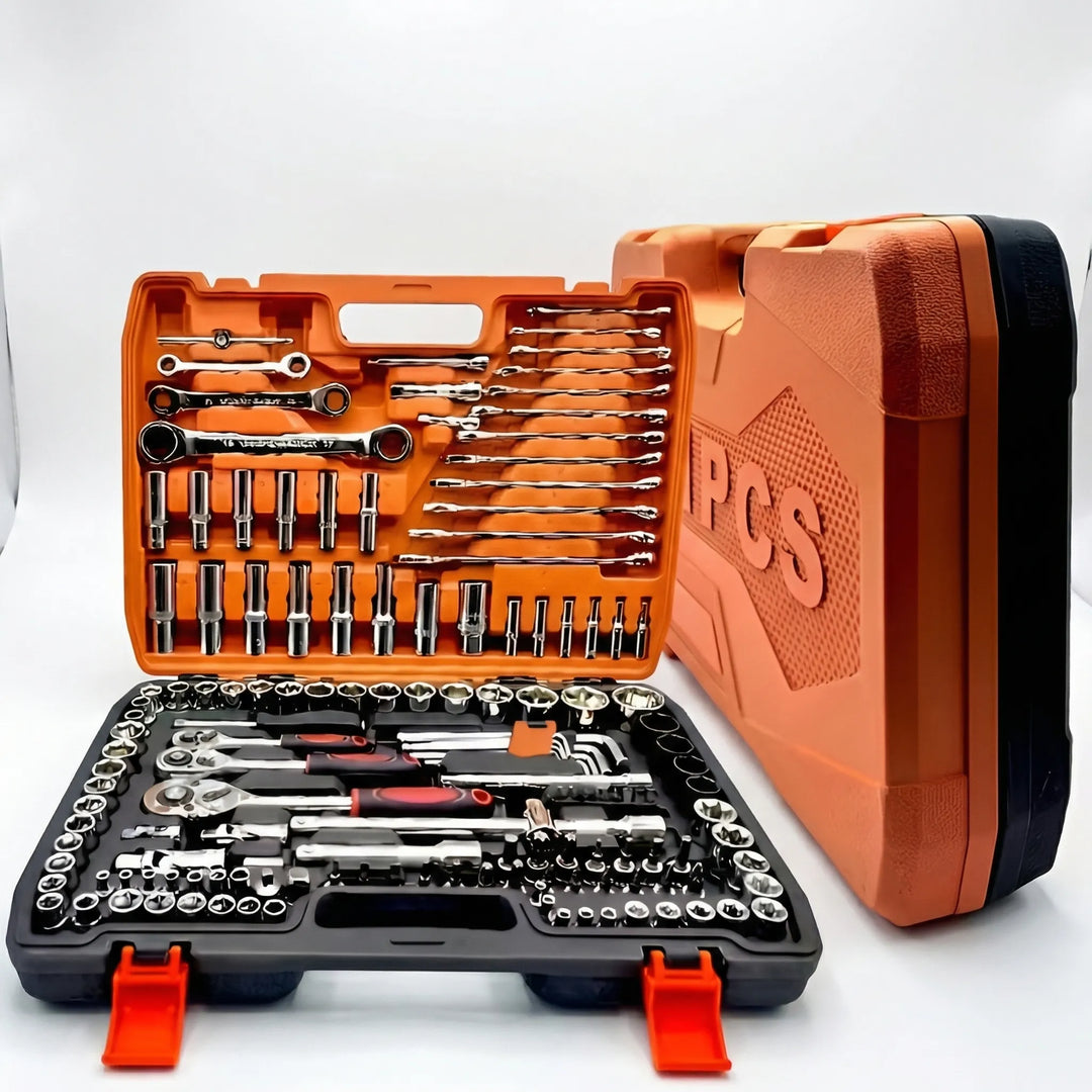 Wrenchix - 151-Piece Mechanical Socket And Wrench Set