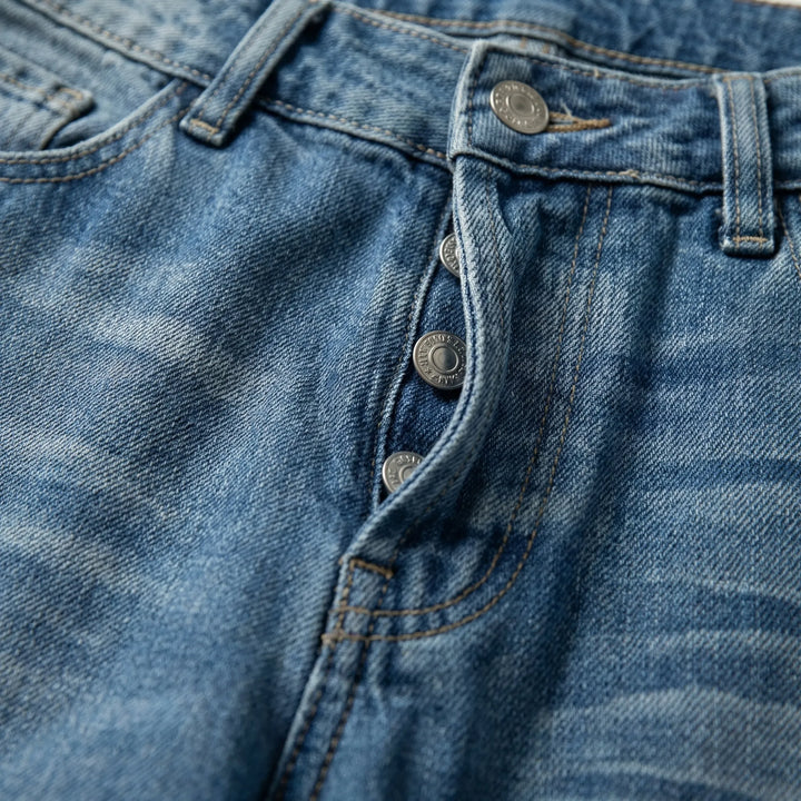 Wydara - High-Waist Wide-Leg Women's Jeans