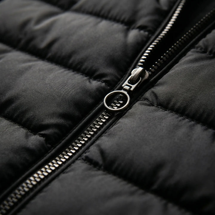 Wyntova - Quilted Hooded Mid-Length Winter Jacket