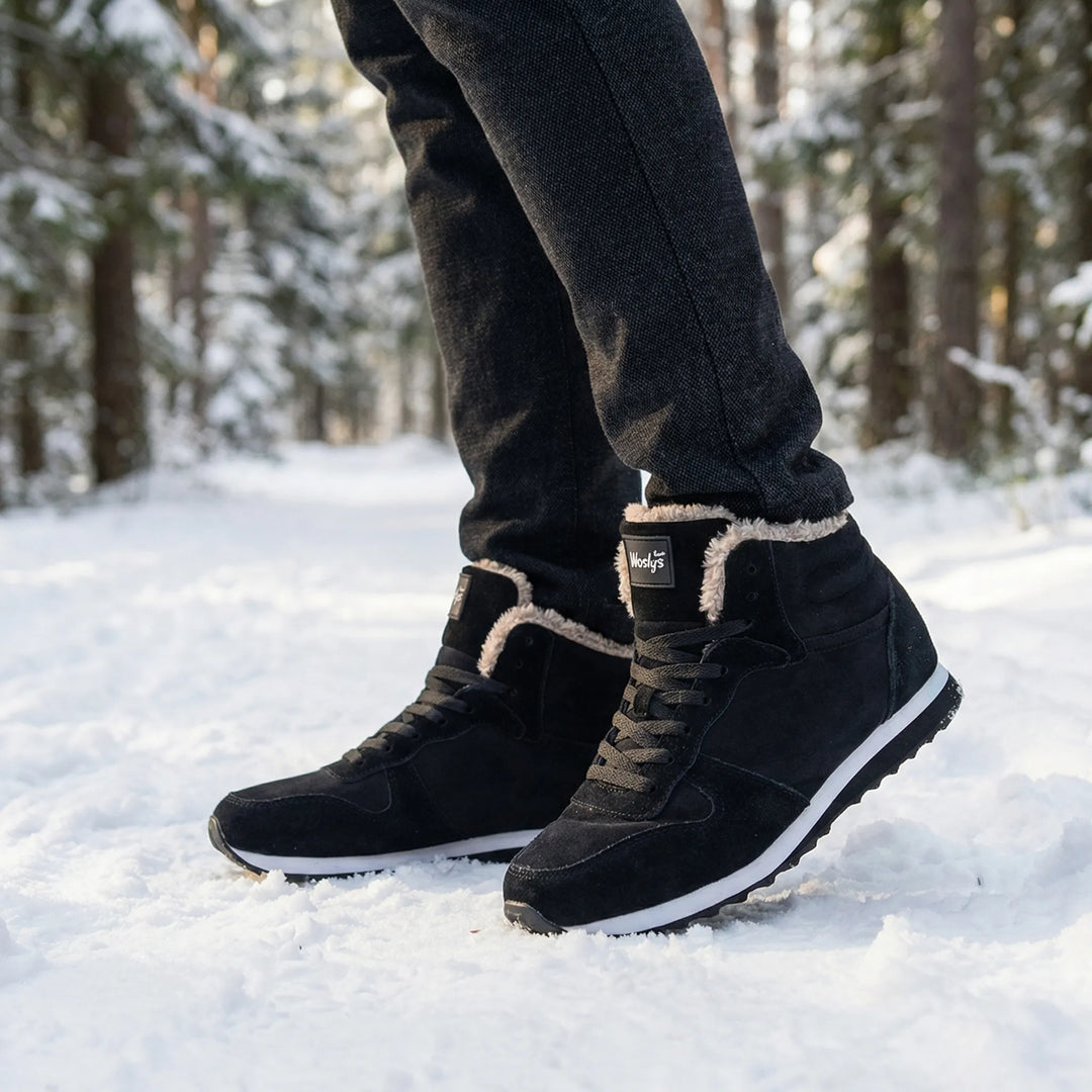 Wyntrek - Fleece-Lined High-Top Winter Sneaker Boot