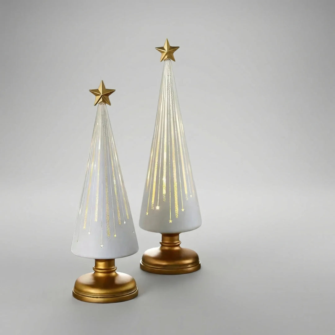 Yuletrix - Light-Up Indoor Christmas Tree Figurine