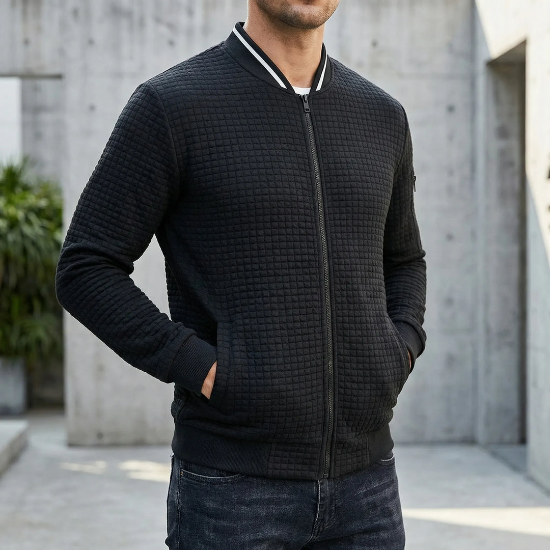 Zenvarn - Half-Zip Quilted Men's Pullover