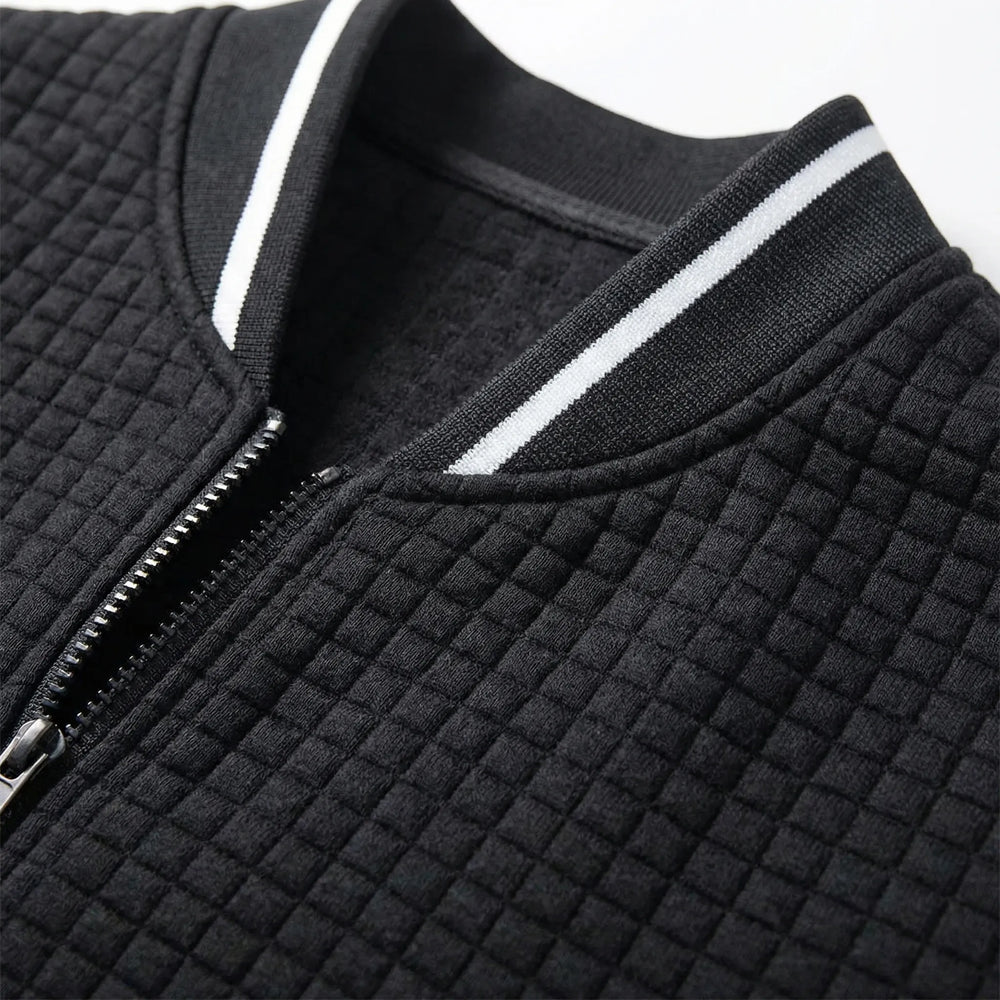 Zenvarn - Half-Zip Quilted Men's Pullover