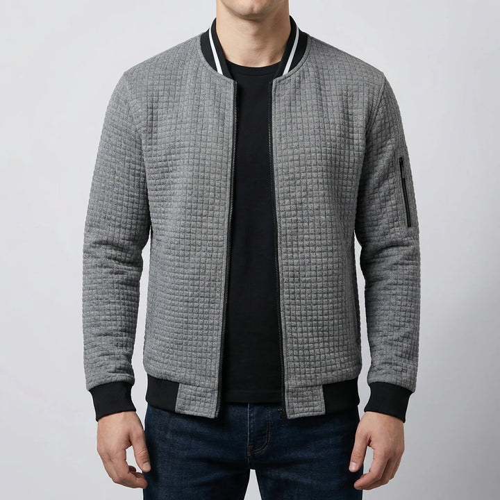 Zenvarn - Half-Zip Quilted Men's Pullover