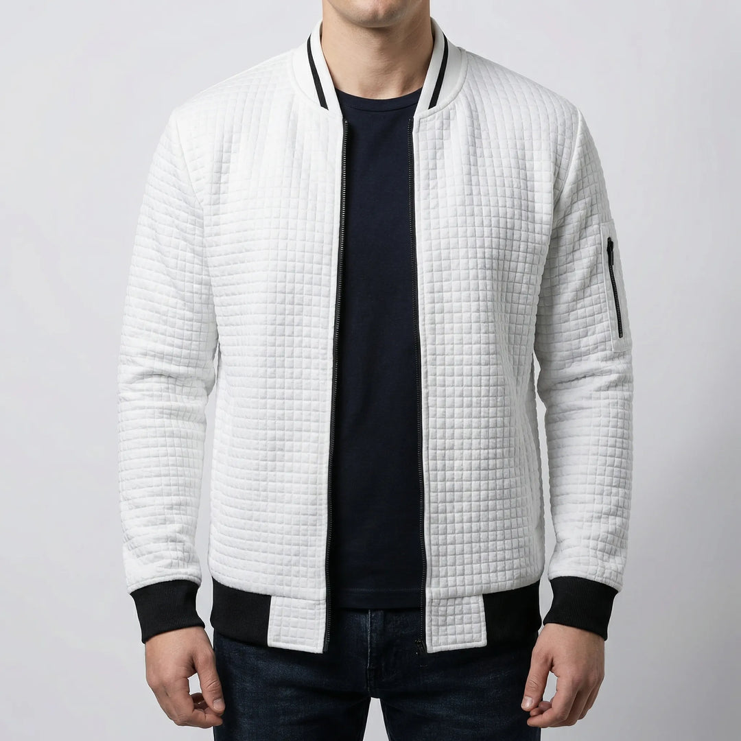 Zenvarn - Half-Zip Quilted Men's Pullover