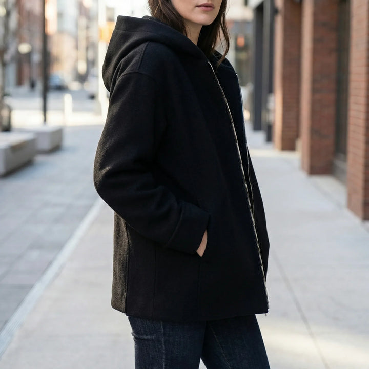 Ziphova - Hooded Zip-Up Women's Jacket