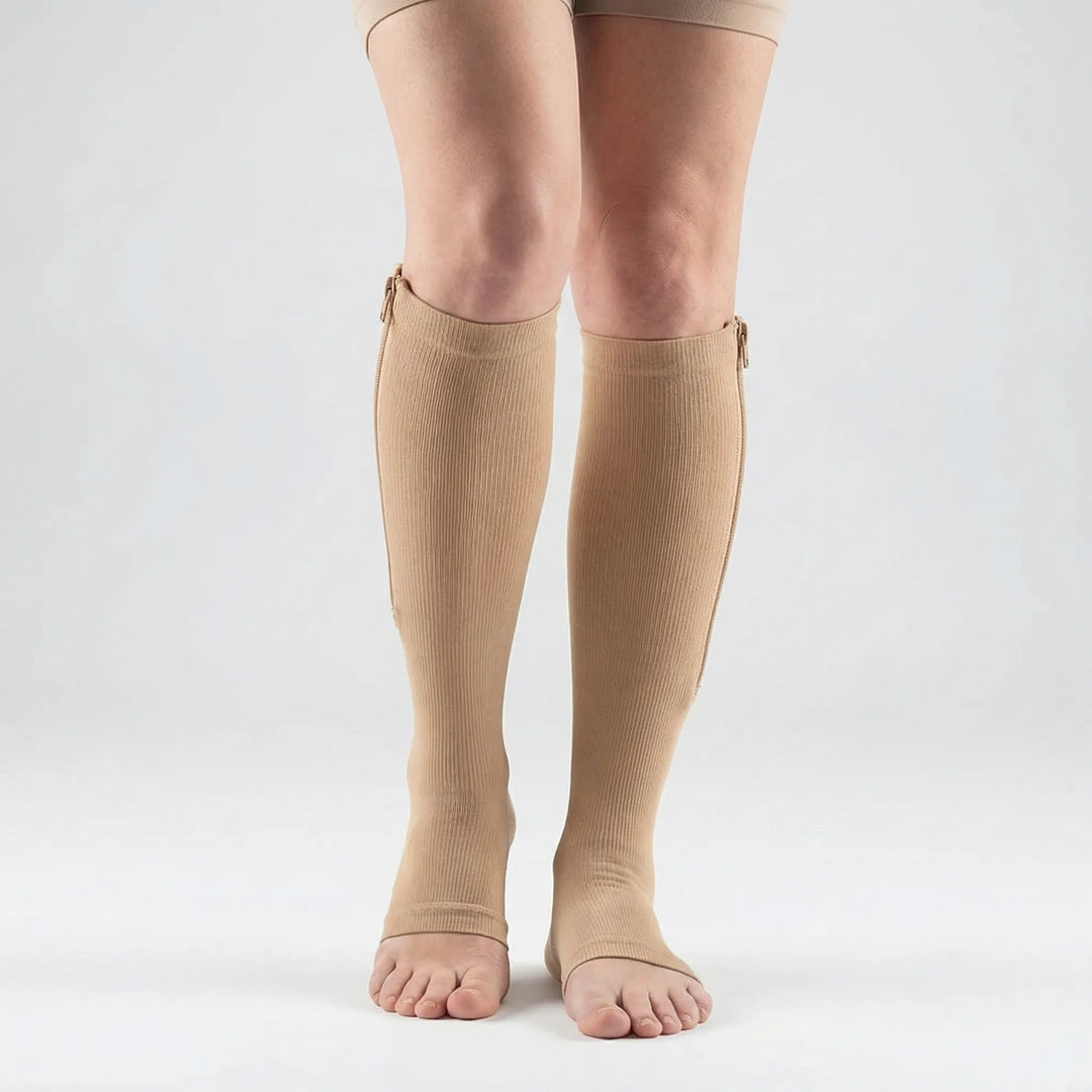 Zipplex - Graduated Compression Knee-High Stocking