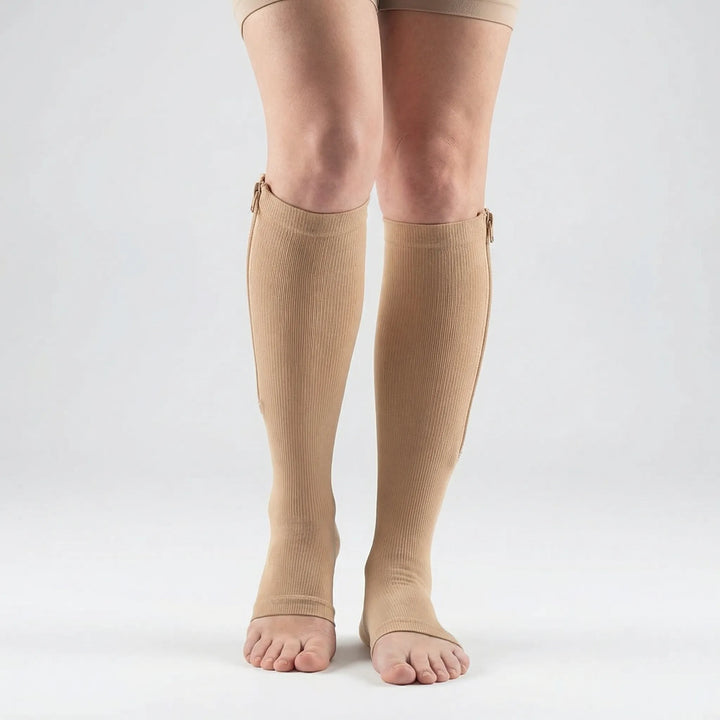 Zipplex - Graduated Compression Knee-High Stocking
