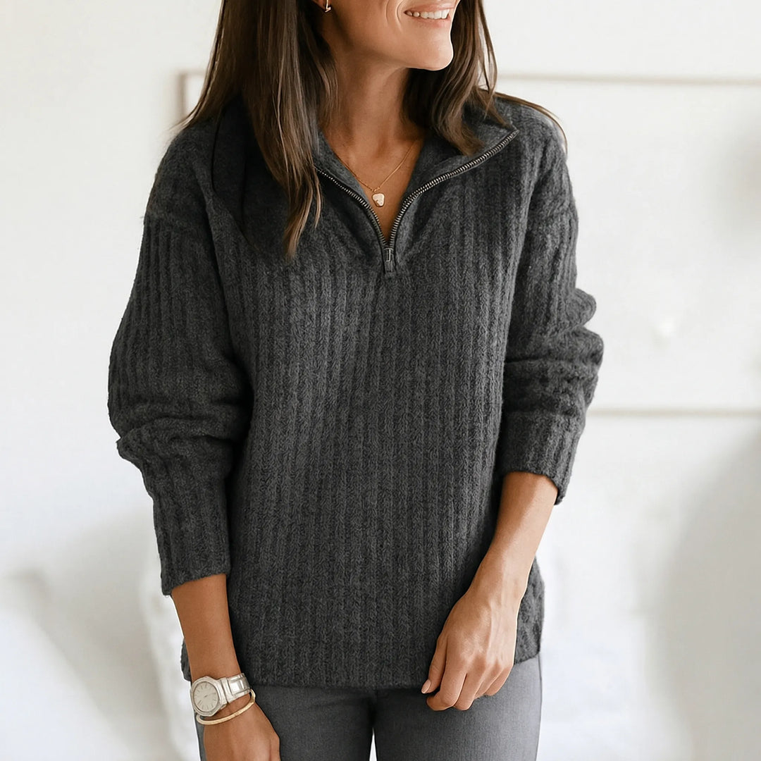 Zivelle - Half-Zip Stand Collar Pullover