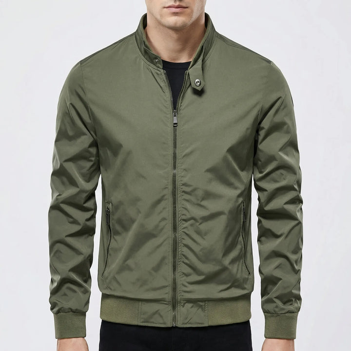 Zorvex - Sporty Bomber-Style Zip-Up Jacket