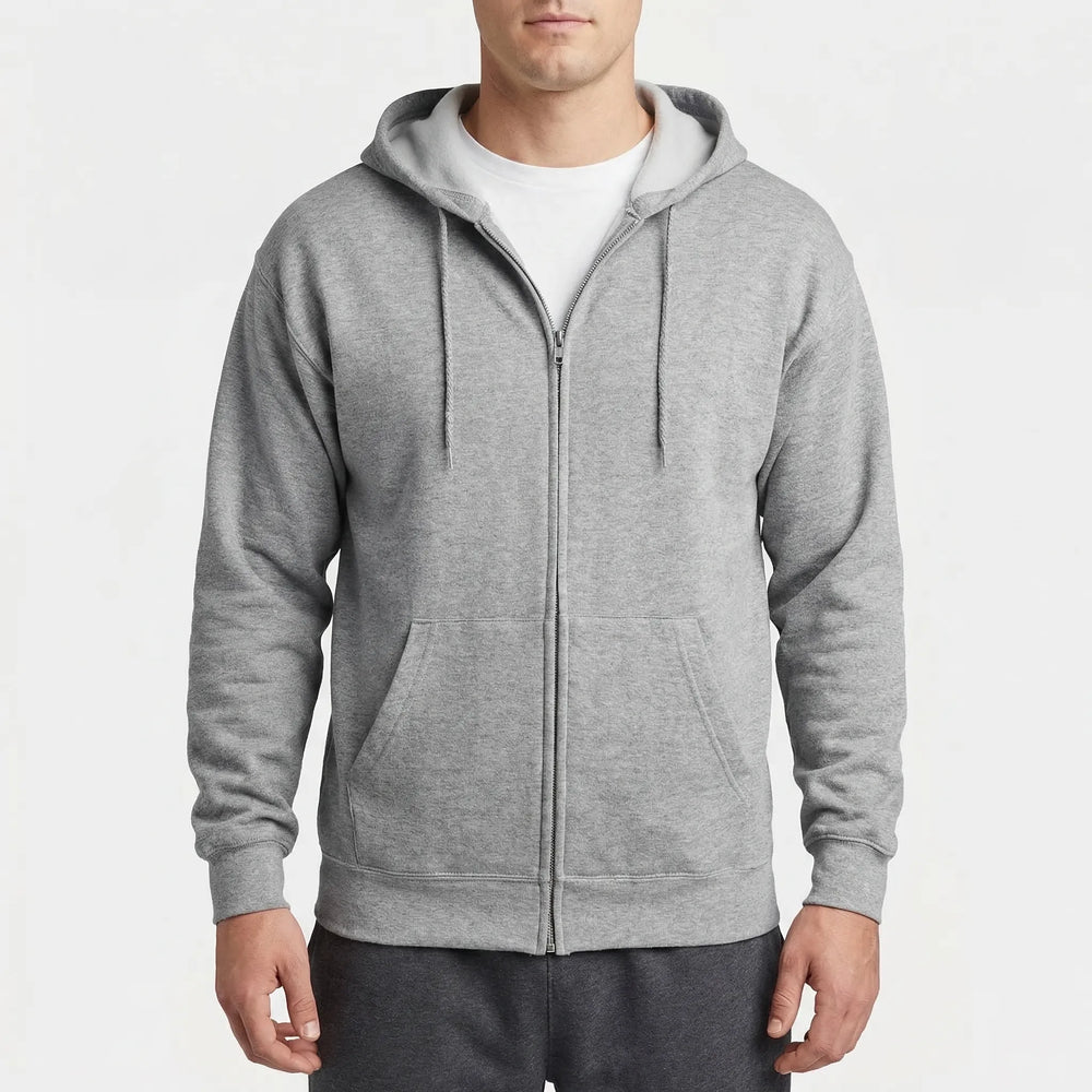 Zovlyn - Full-Zip Hooded Sweatshirt For Men