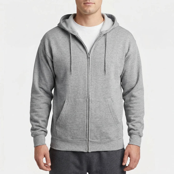Zovlyn - Full-Zip Hooded Sweatshirt For Men