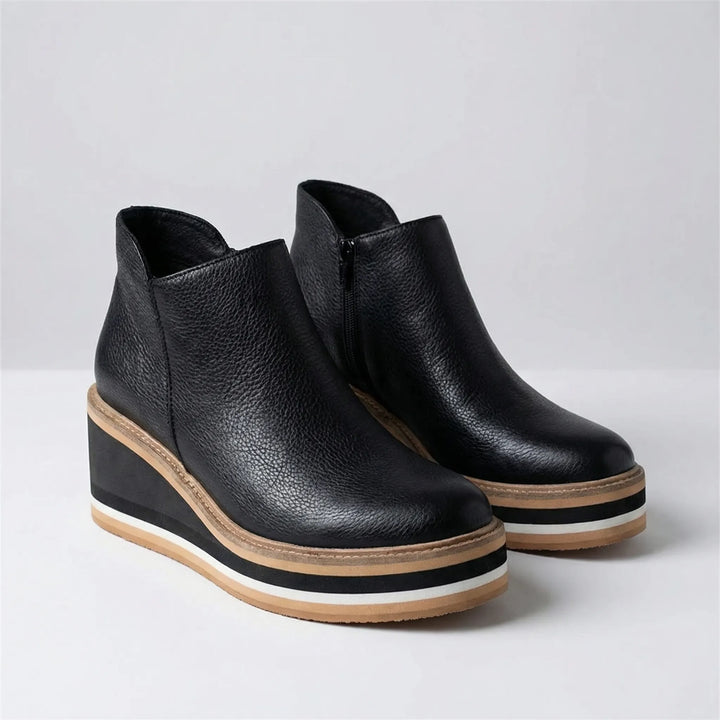 Zyndelle - Wedge Heel Women's Ankle Boot