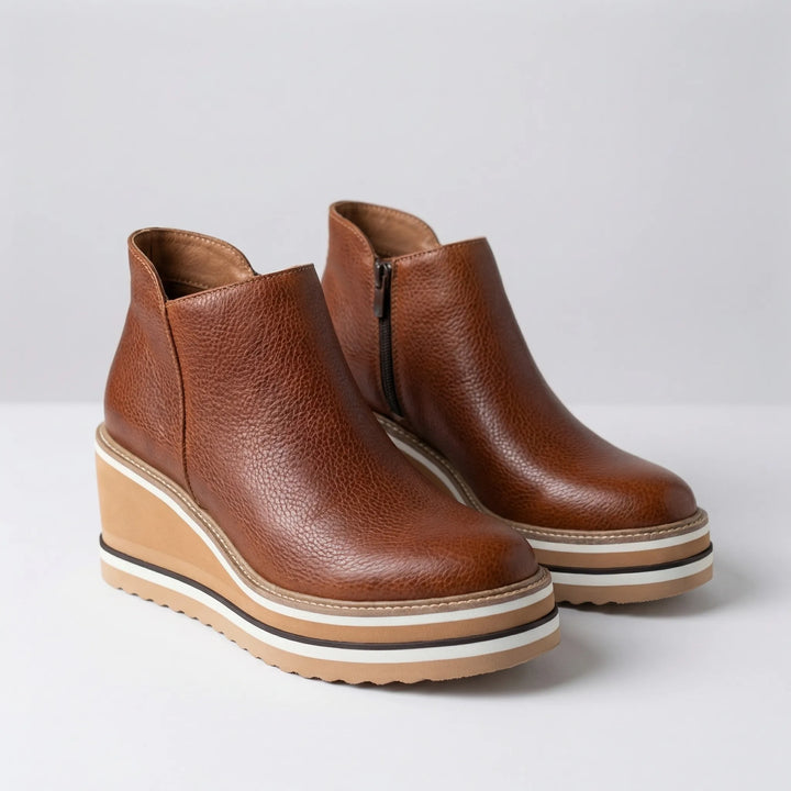 Zyndelle - Wedge Heel Women's Ankle Boot
