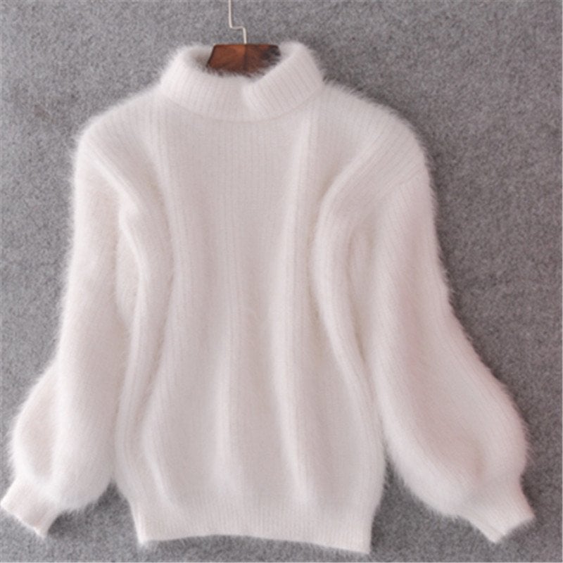 Mohair Turtleneck Tröja