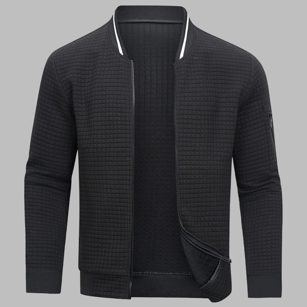 Bekväm och Varm Mäns Zip-Up Tröja