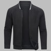 Bekväm och Varm Mäns Zip-Up Tröja