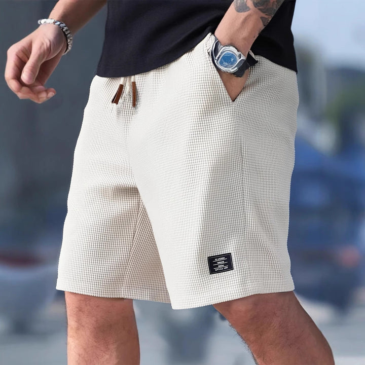 Men's Casual Drawstring Sports Shorts Lightweight Summer Straight Fit
