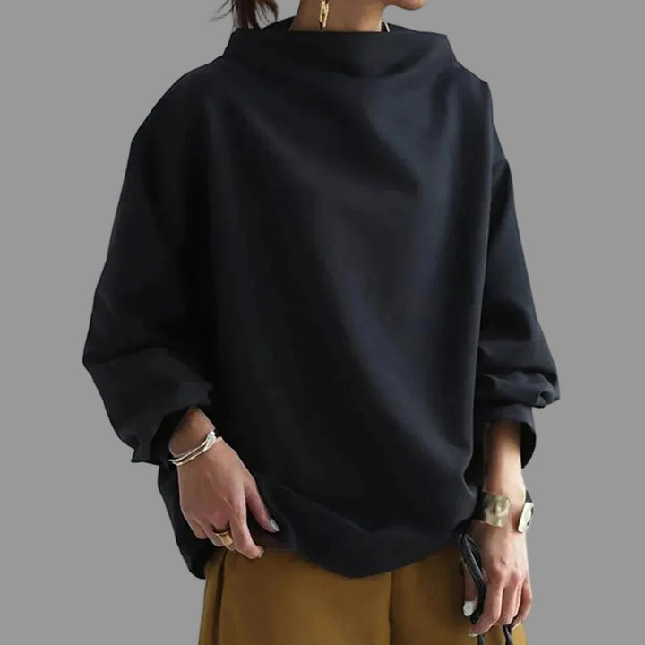 Minimalistisk Loose-Fit Top för Kvinnor