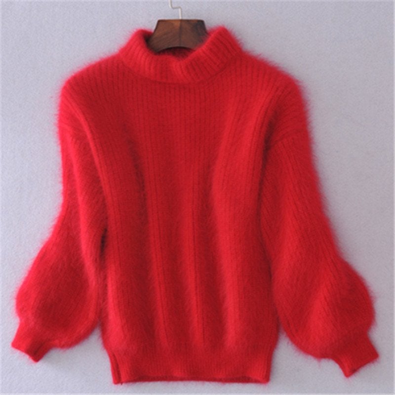 Mohair Turtleneck Tröja