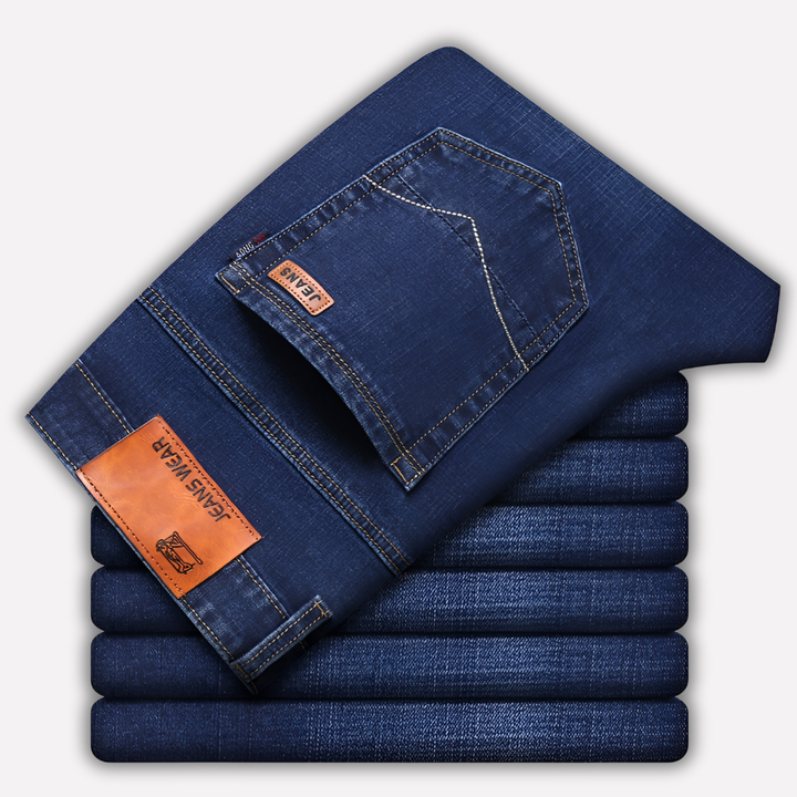 Herrens Raka Ben Jeans - Hållbart Denim