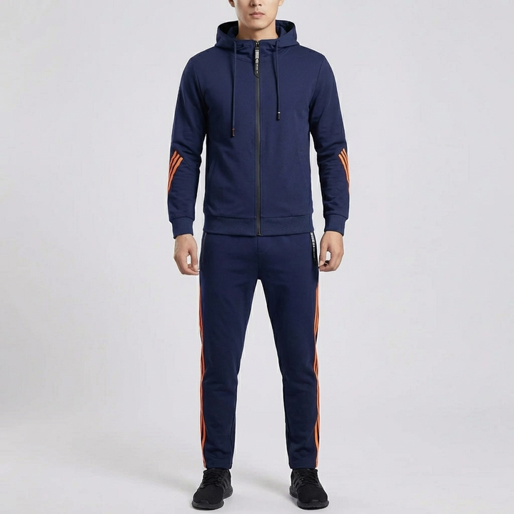 Zip-Up Hoodie Och Jogger Set