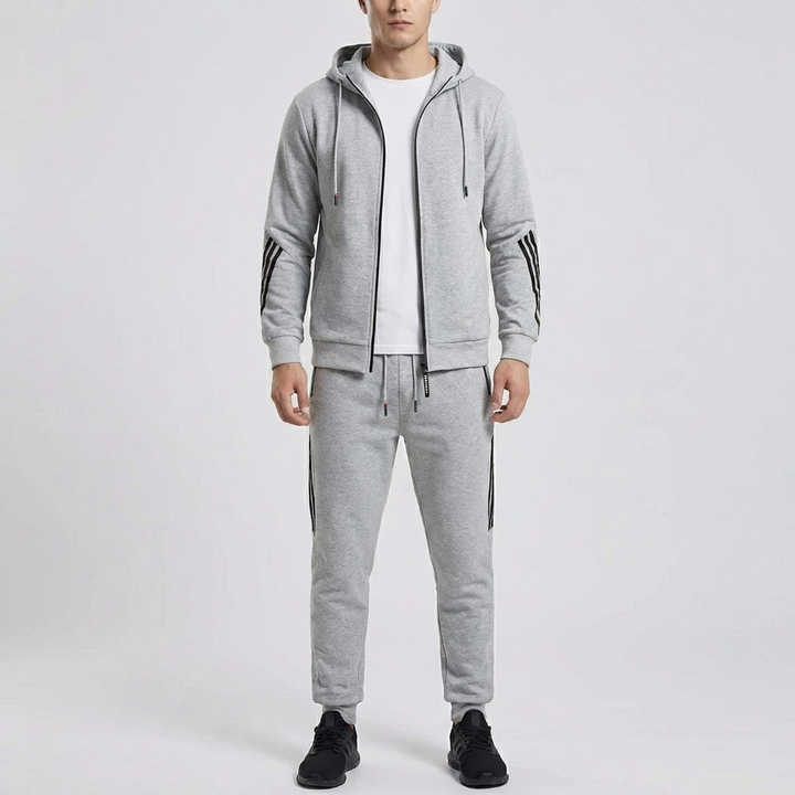 Zip-Up Hoodie Och Jogger Set