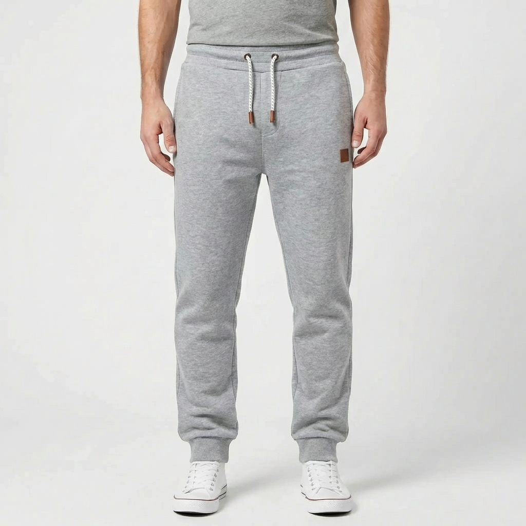 Taperade Jogger Byxor För Män