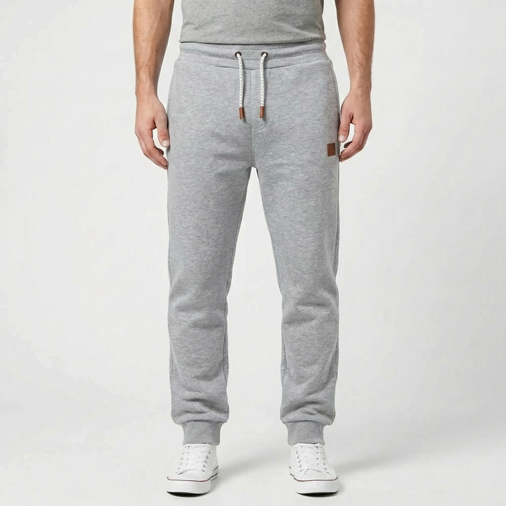 Taperade Jogger Byxor För Män