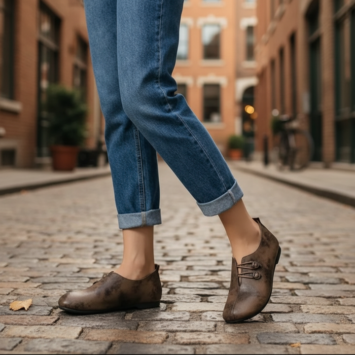 Stepriva - Minimalistisk Flat Slip-On Skor För Kvinnor