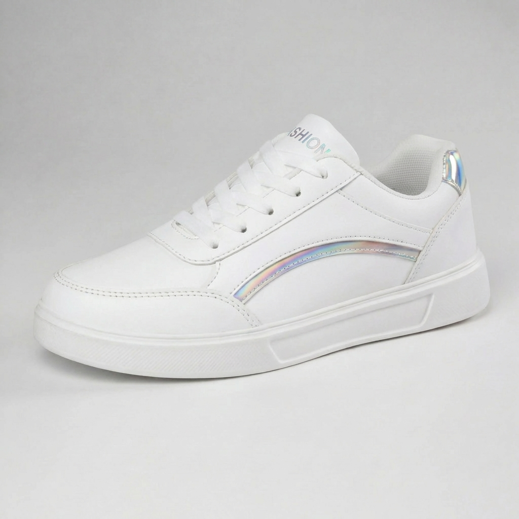 Lågskuren Snörningsavslappnad Sneaker