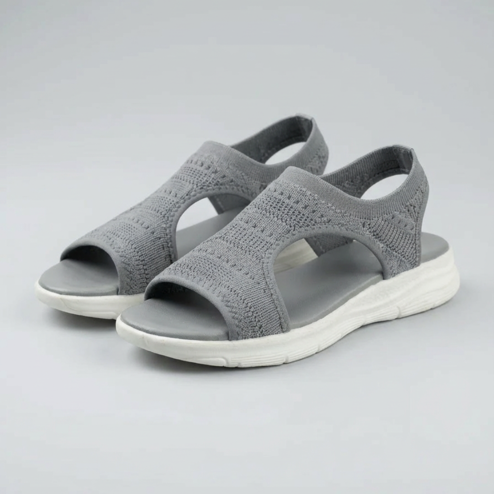 Slip-On Ortho-Dämpad Sport Sandal för Kvinnor