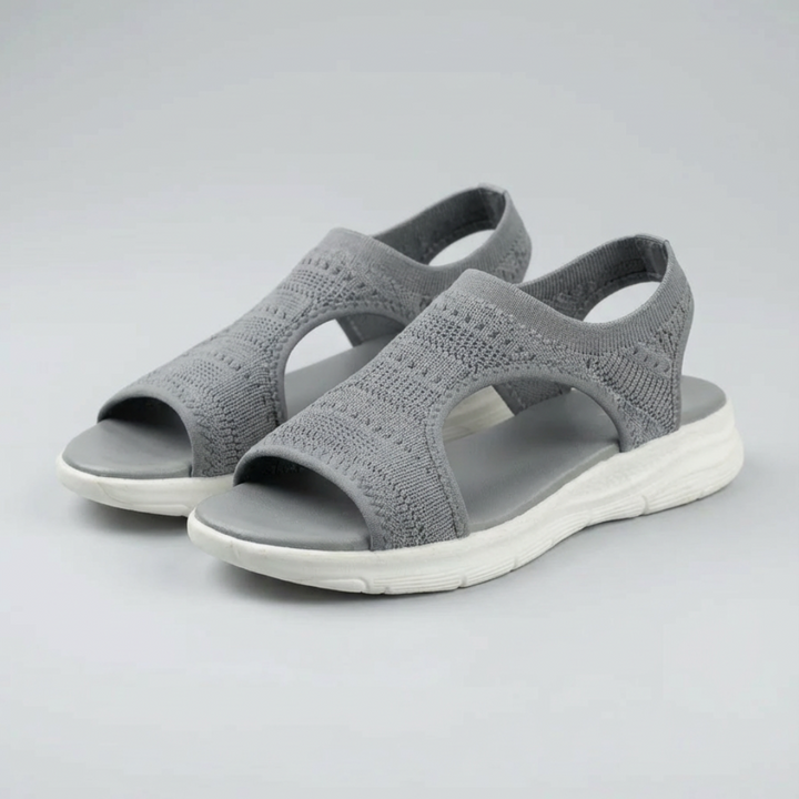 Slip-On Ortho-Dämpad Sport Sandal för Kvinnor
