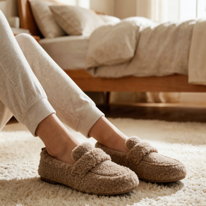 Flufora - Slip-On Plush Inomhussandal
