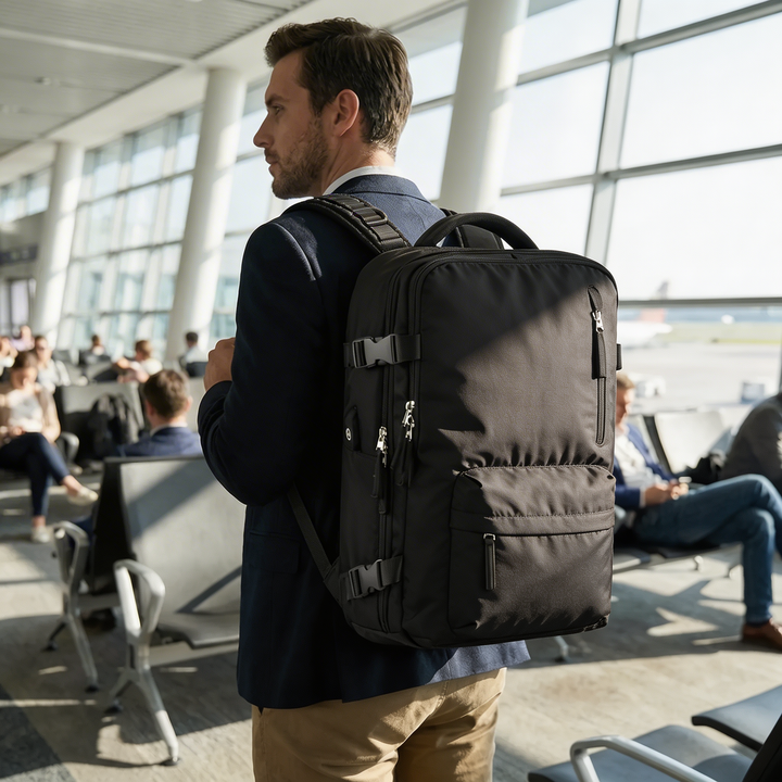 Expanderbar Handbagage Resvansryggsäck