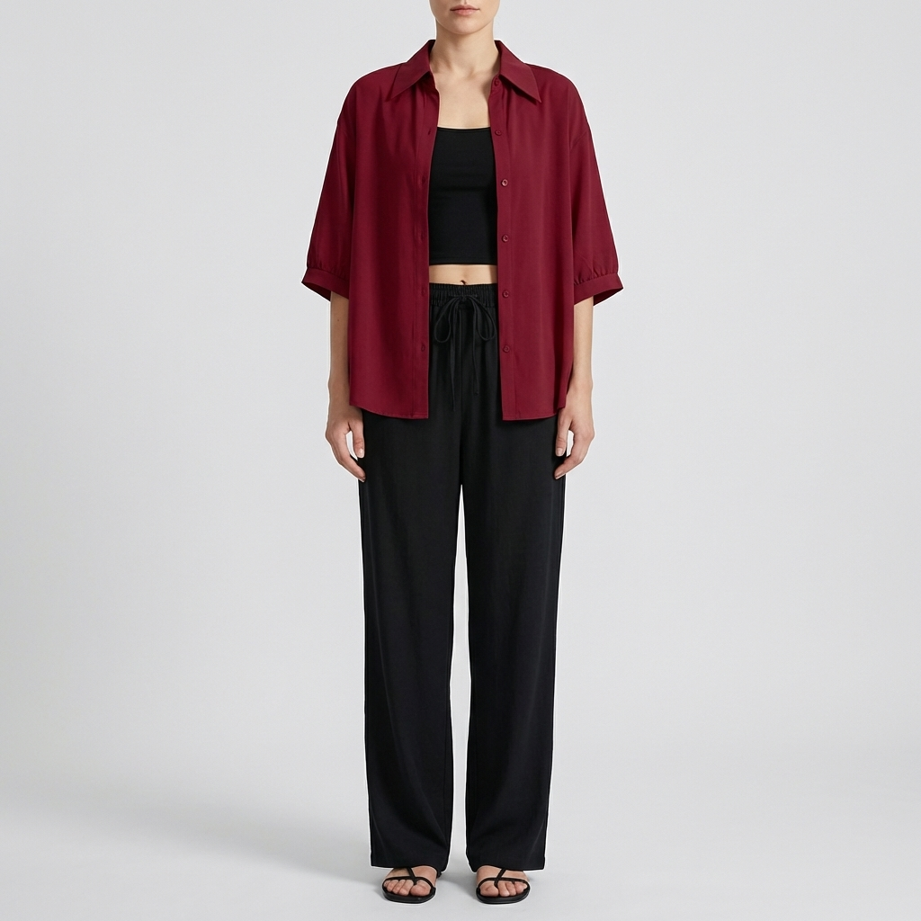 3-delars Casual Kvinnors Outfit Set
