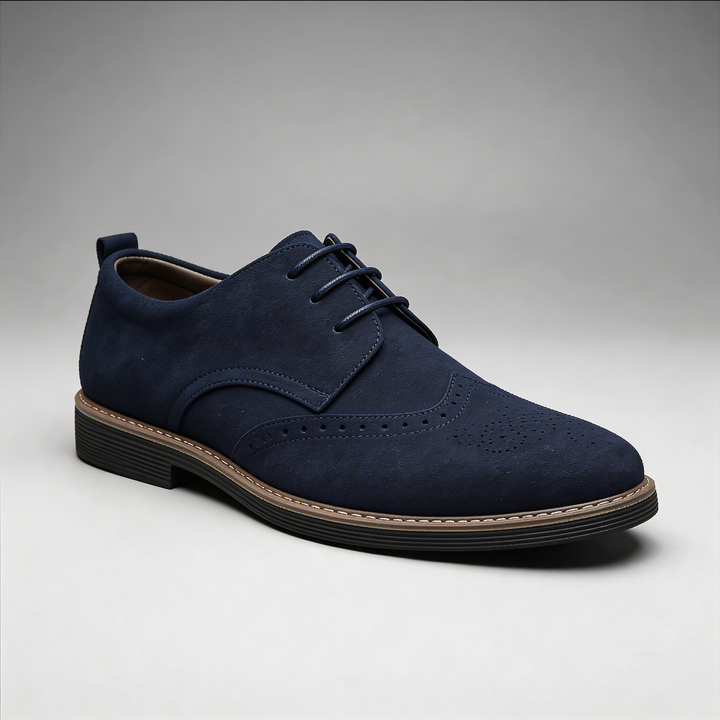 Brogue Detalj Snörskor Oxford för Män