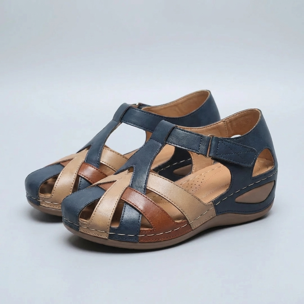 Vavd Rem Wedge Sandal för Kvinnor