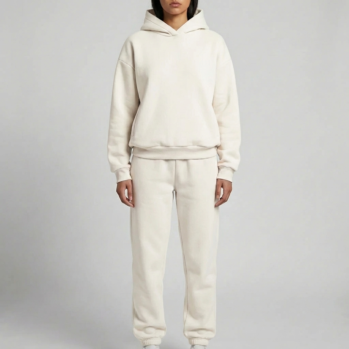 Hooded Sweatshirt Och Jogger Set