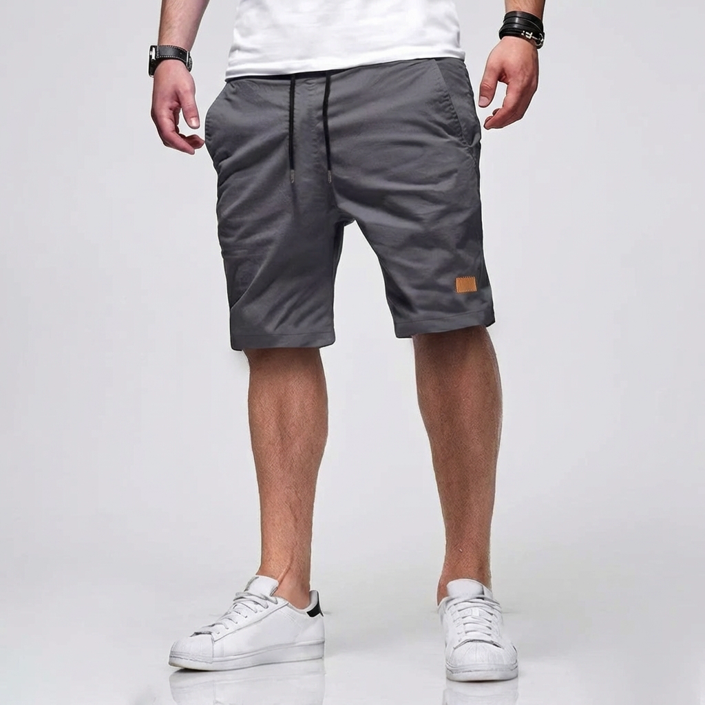 Dragbandsshorts för män
