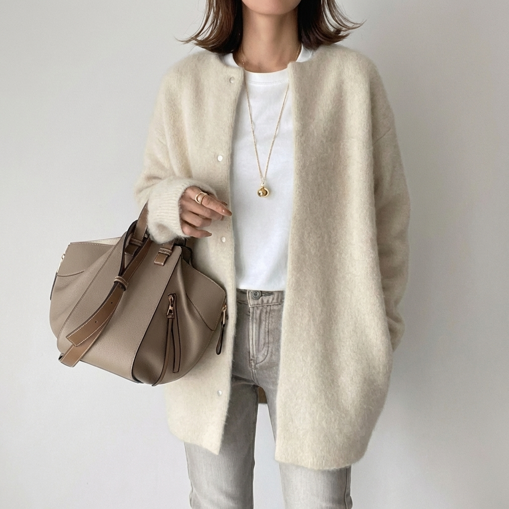 Raffinerad Cardigan med Stil