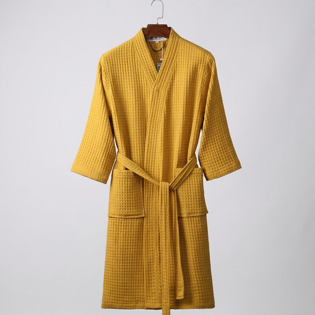 Lättvikts Vaffel Bomull Terry Par Badrock