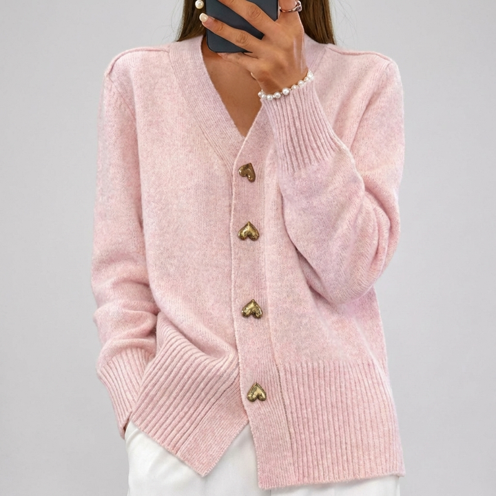 Varmth, Elegans och Tidlös Feminin Charm Cardigan